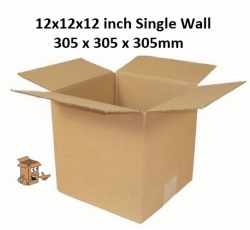 Cardboard boxes 12x12x12 inch Single wall